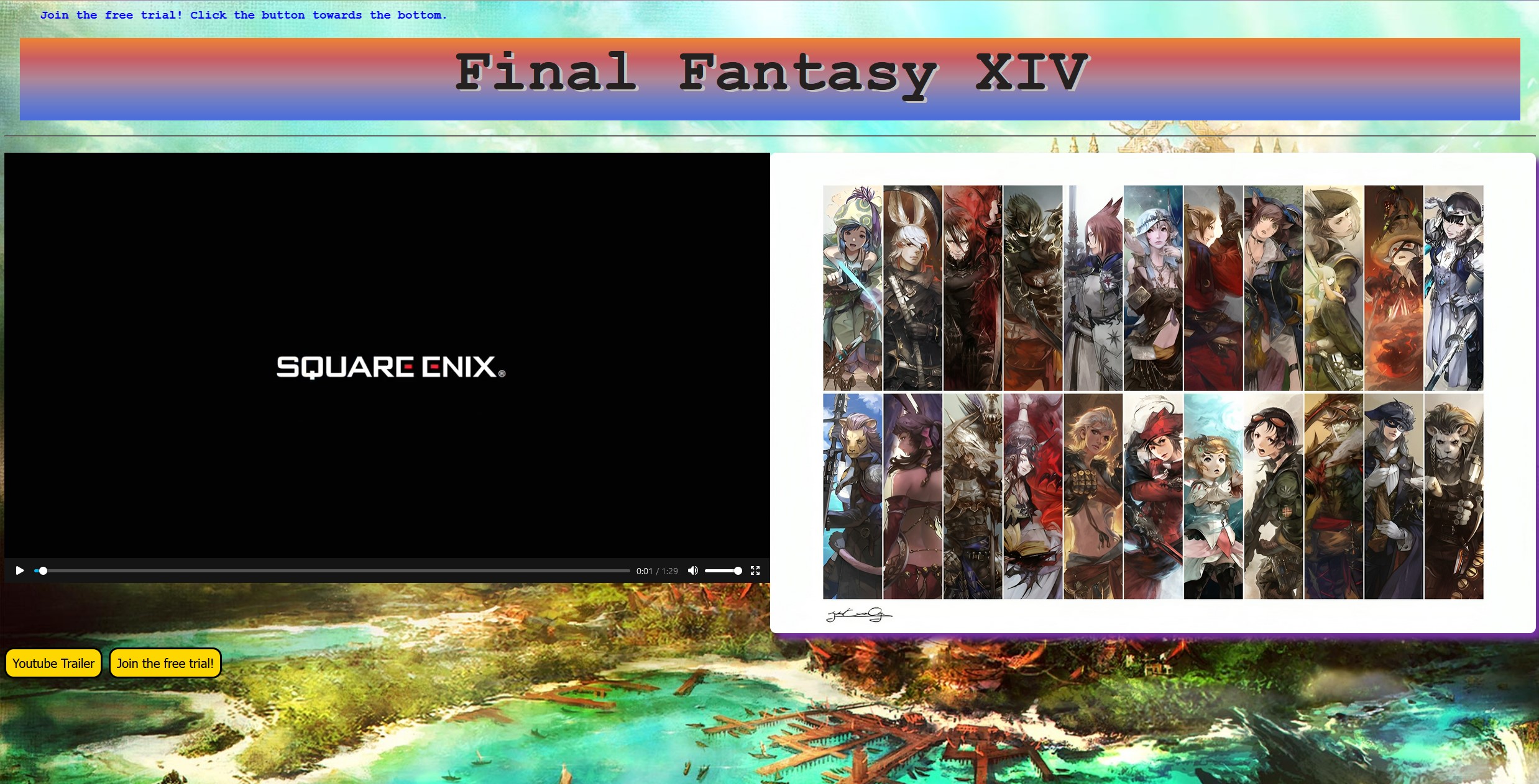 FFXIV promo
